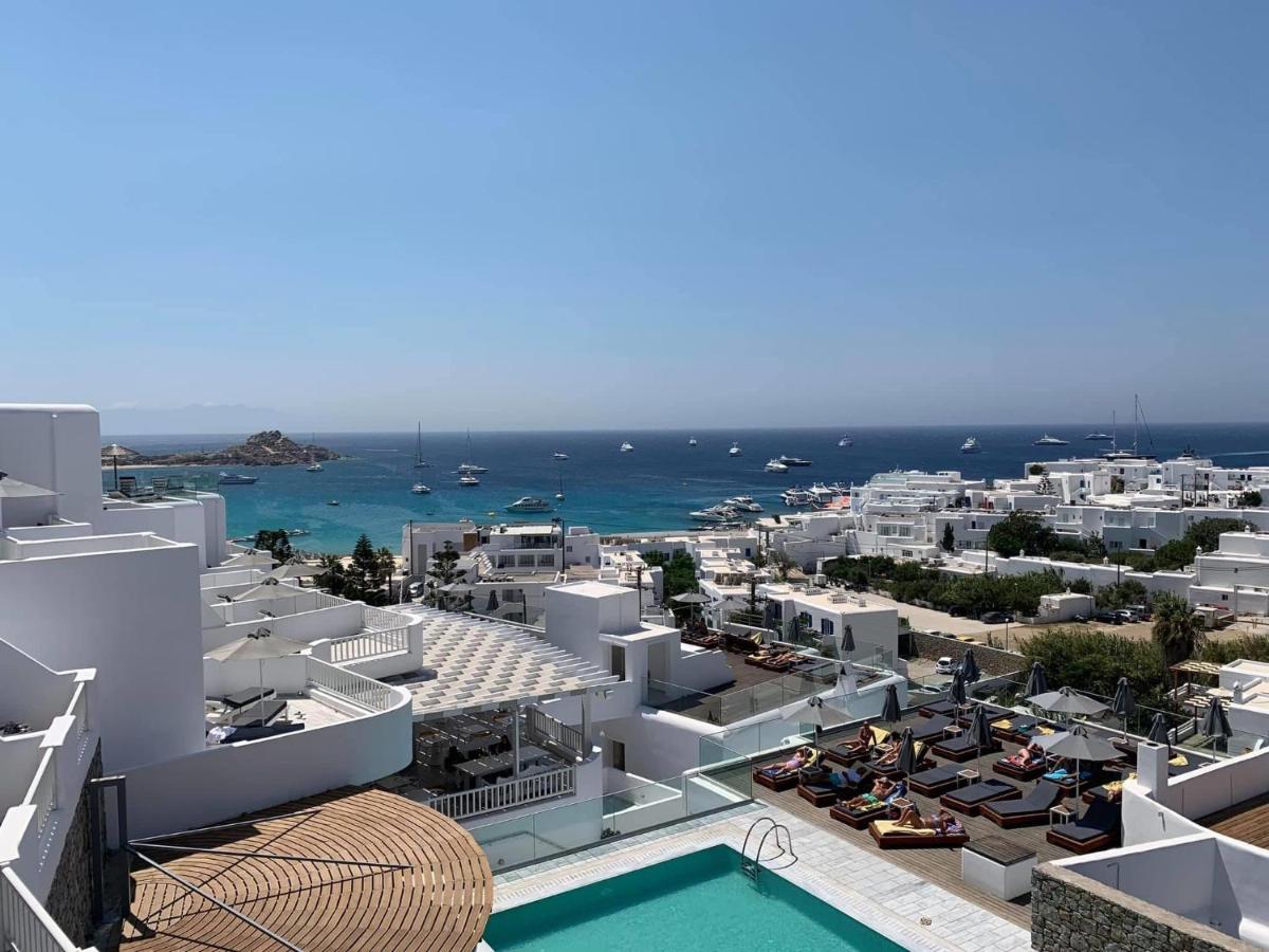 The George Hotel Mykonos Platísz Jalósz Kültér fotó
