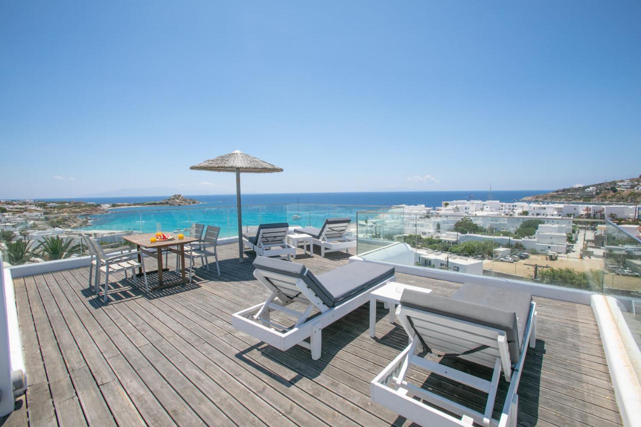 The George Hotel Mykonos Platísz Jalósz Kültér fotó