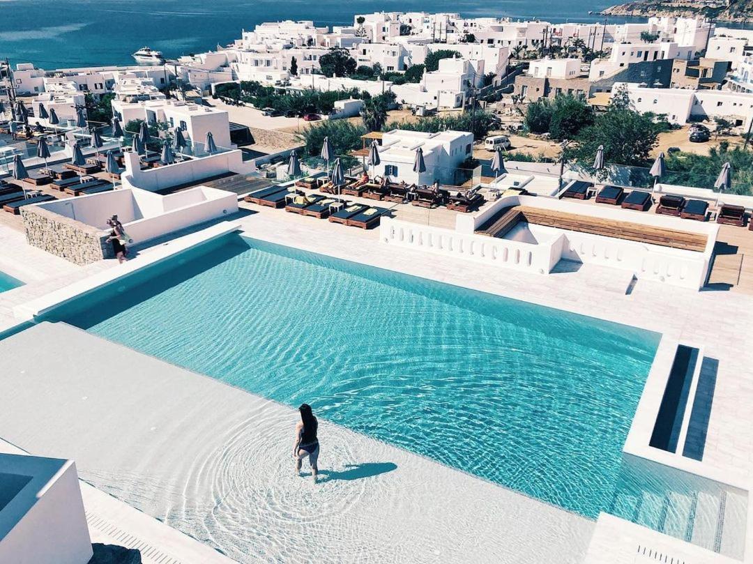 The George Hotel Mykonos Platísz Jalósz Kültér fotó