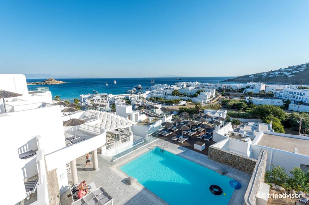 The George Hotel Mykonos Platísz Jalósz Kültér fotó