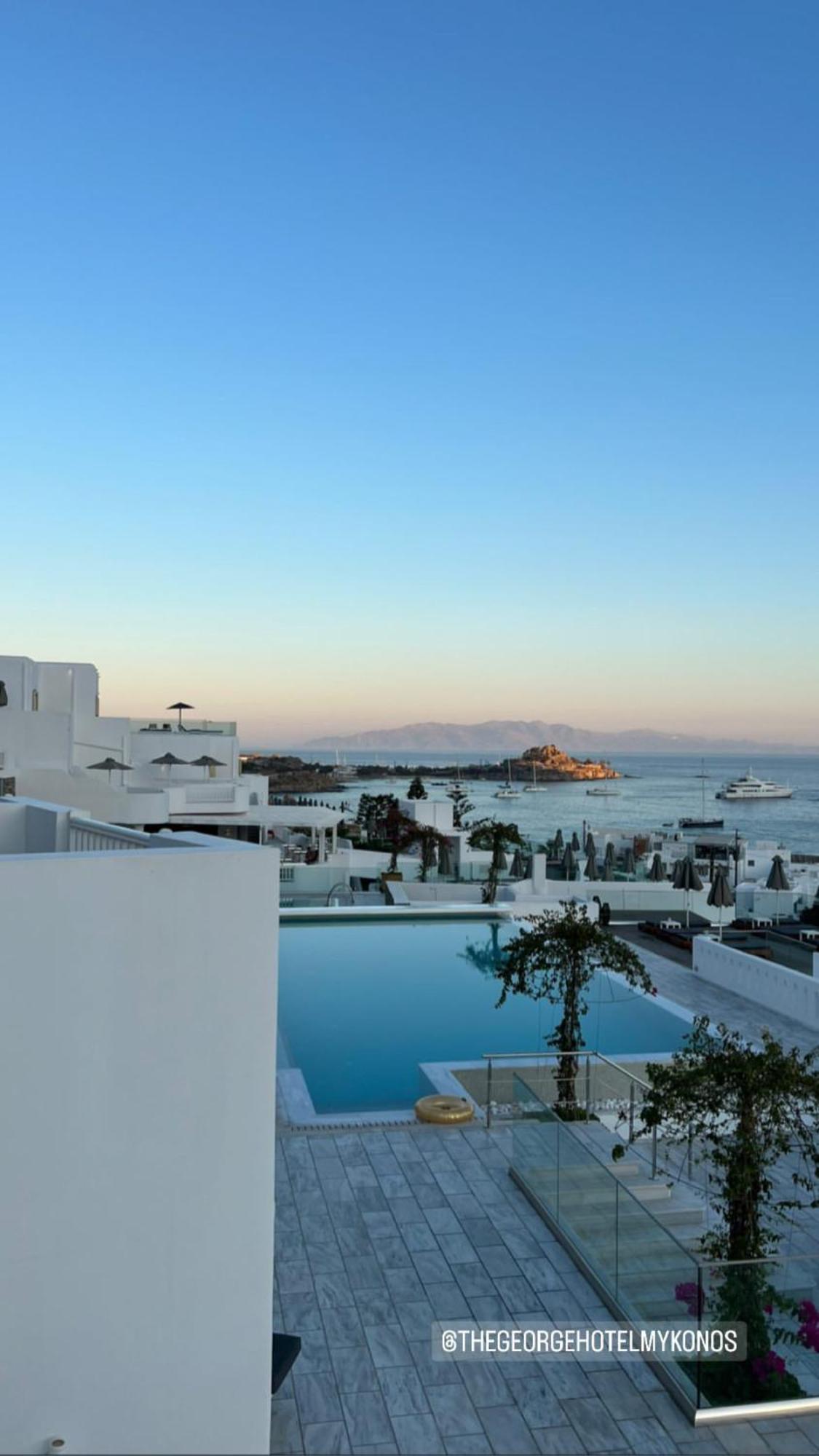 The George Hotel Mykonos Platísz Jalósz Kültér fotó