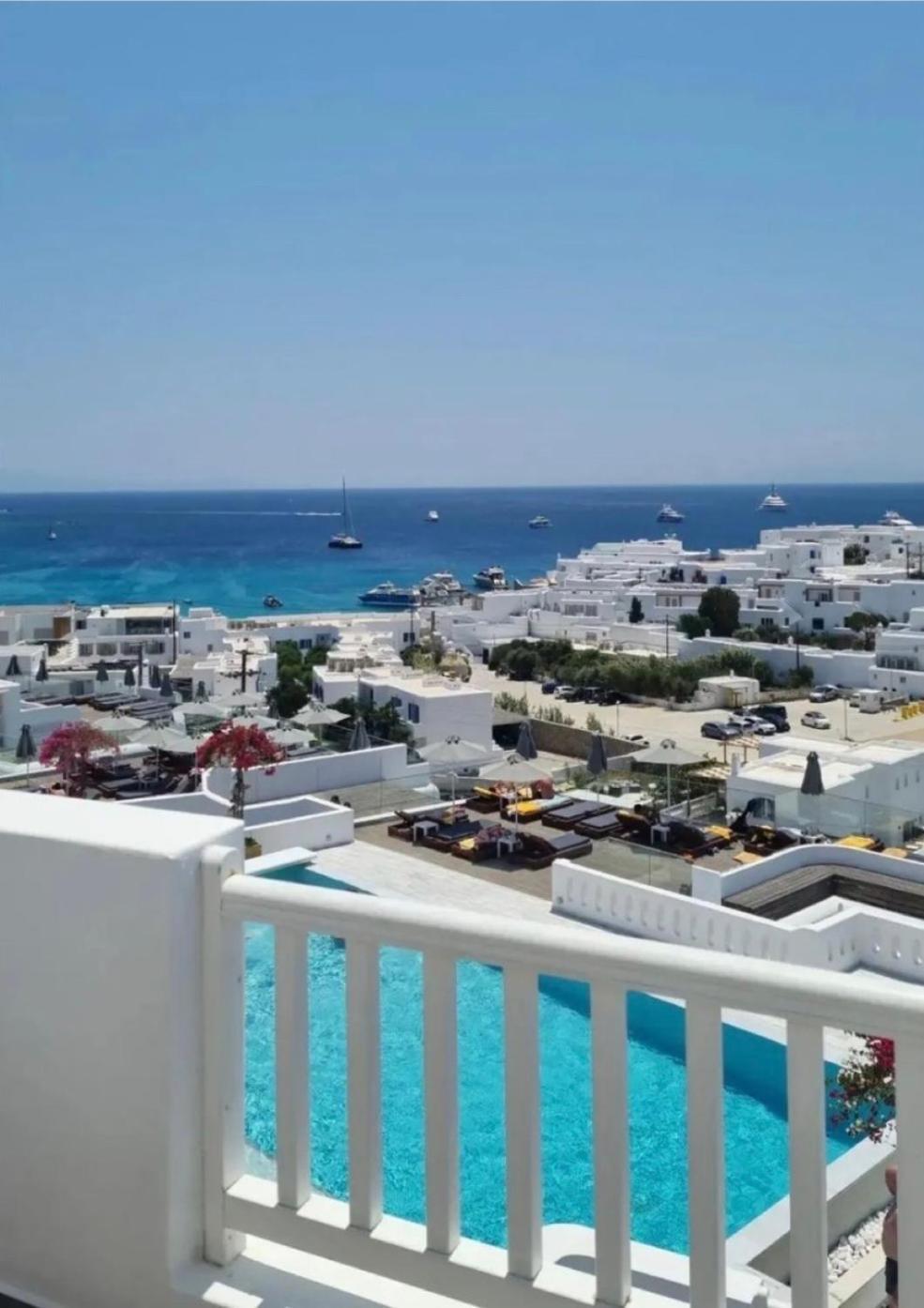 The George Hotel Mykonos Platísz Jalósz Kültér fotó