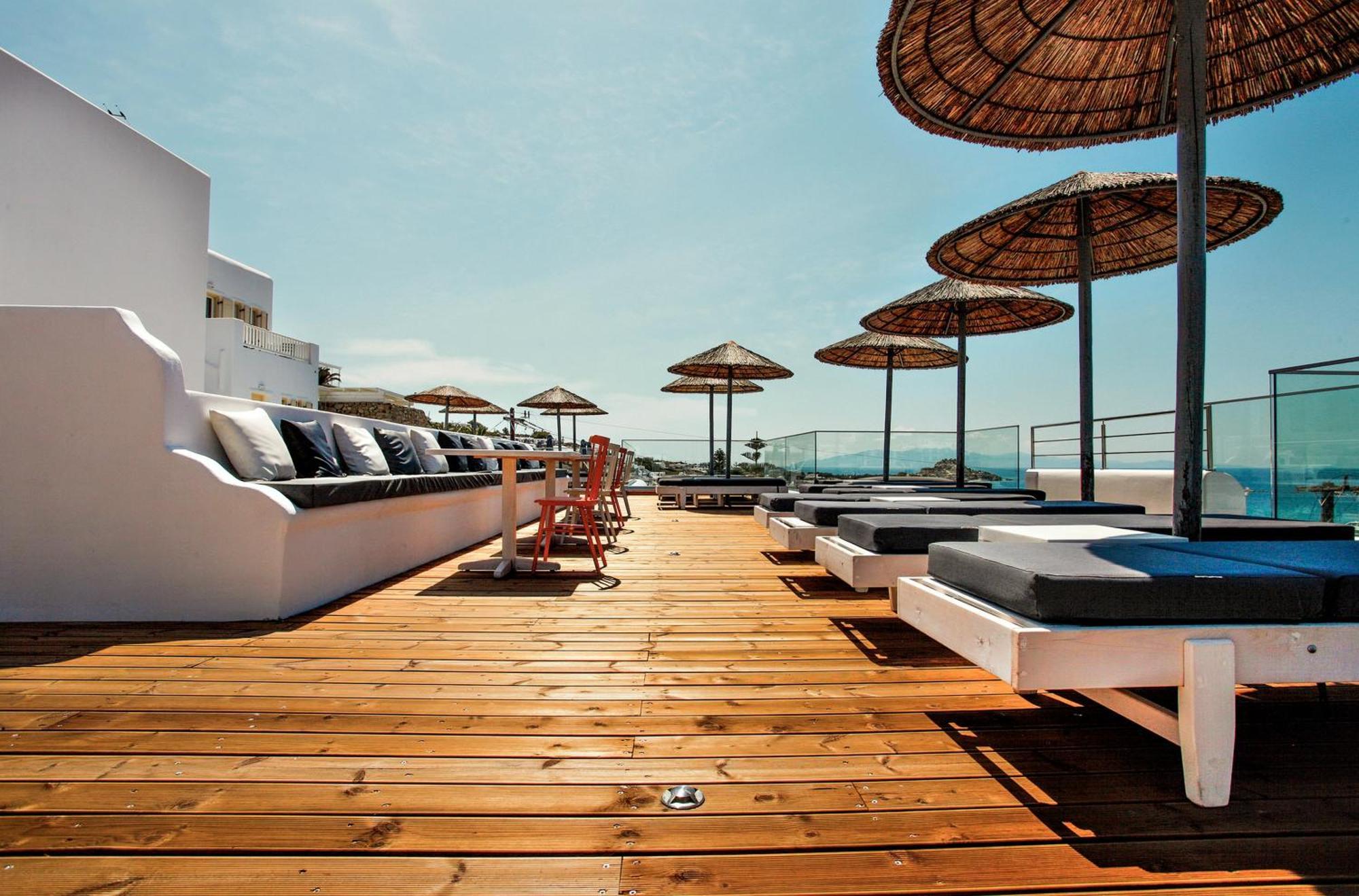 The George Hotel Mykonos Platísz Jalósz Kültér fotó