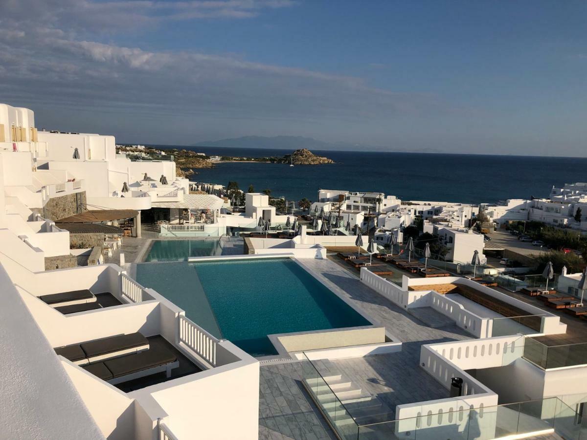 The George Hotel Mykonos Platísz Jalósz Kültér fotó
