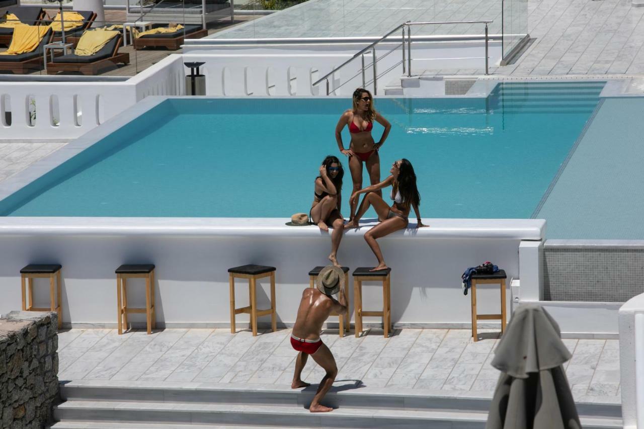 The George Hotel Mykonos Platísz Jalósz Kültér fotó